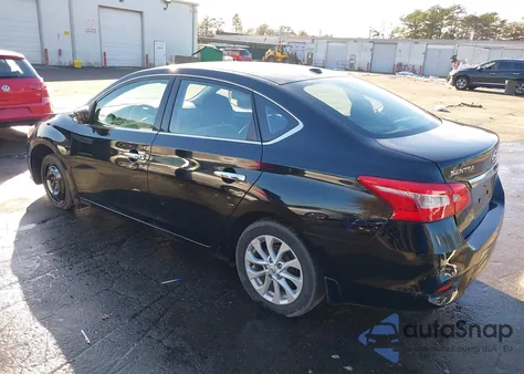 2018 Nissan Sentra Sv from USA, damaged, VIN 3N1AB7AP8JY268839